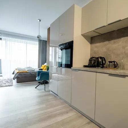 Champion Hanza Tower, Apartament Nr 501 * シュチェチン